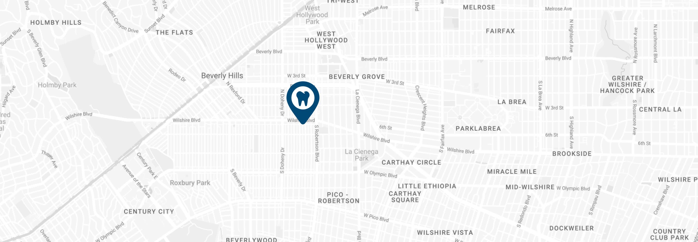 Contact page splash marker